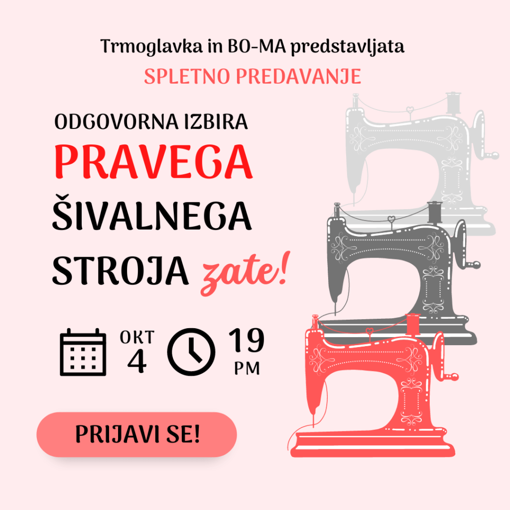 izbira šivalnega stroja